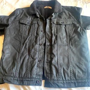 Calvin Klein Classic Trucker Sherpa Denim Jacket